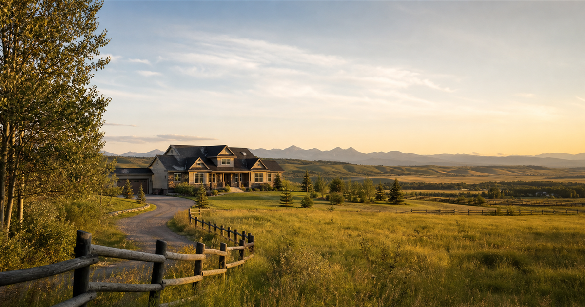 Acreages & Hobby Farms for Sale Near Calgary | Alberta Town & Country