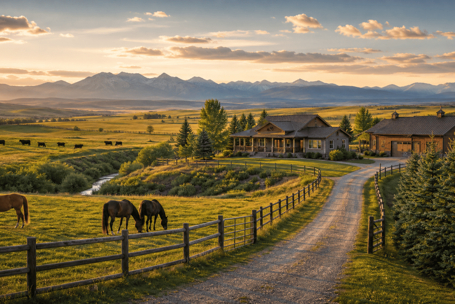 Small Ranches for Sale in Foothills County: Buyer Guide to Land, Horses, Livestock and Country Living